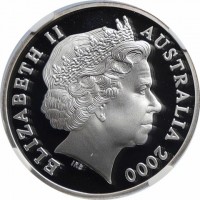 ELIZABETH II. AUSTRALIA 2000. IRB.