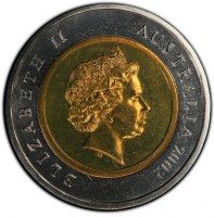 ELIZABETH II. AUSTRALIA 2000. IRB. 5 DOLLARS.