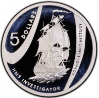 Silver coin  Australia  KM# 656