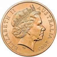Aluminium Bronze coin Australia KM# 854 ELIZABETH II. AUSTRALIA 2003. IRB.