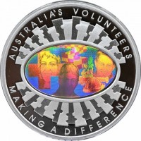 AUSTRALIA'S VOLUNTEERS. MAKING A DIFFERENCE.
