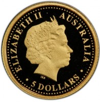 Gold coin Australia KM# 968 Gold coin Australia KM# 968