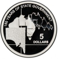 Silver coin  Australia  KM# 1046