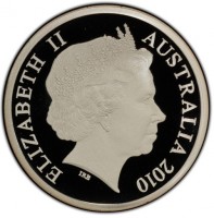 ELIZABETH II. AUSTRALIA 2010. IRB.