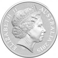 ELIZABETH II. AUSTRALIA 2015. IRB.