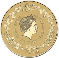 Aluminium Bronze coin Australia KM# 3116 ELIZABETH II. AUSTRALIA 2015. IRB. 5 DOLLARS.
