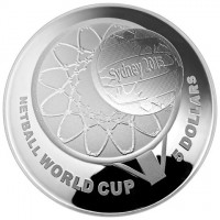 Sydney 2015. NETBALL WORLD CUP. 5 DOLLARS.