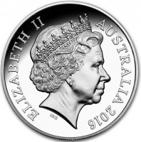 ELIZABETH II. AUSTRALIA 2016. IRB.