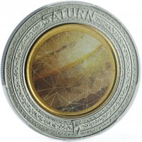Bi-Metallic coin Australia KM# 2802 SATURN. ♄.