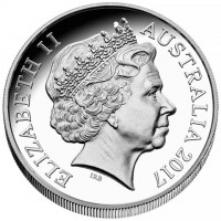 ELIZABETH II. AUSTRALIA 2017. IRB.