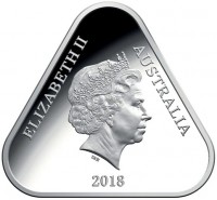 ELIZABETH II. AUSTRALIA 2018. IRB.