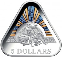 Silver coin Australia KM# 3543 5 DOLLARS. AS.