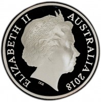 Silver coin  Australia  KM# 3546