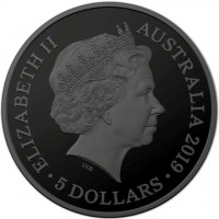 ELIZABETH II. AUSTRALIA 2019. IRB. 5 DOLLARS.