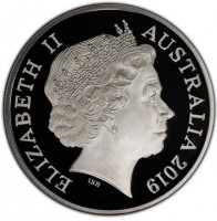 ELIZABETH II. AUSTRALIA 2019. IRB.