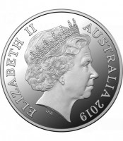 ELIZABETH II. AUSTRALIA 2019. IRB.