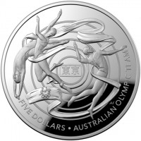 東京. 5 DOLLARS. AUSTRALIAN OLYMPIC TEAM. AS.