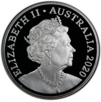 ELIZABETH II. AUSTRALIA 2020. JC.