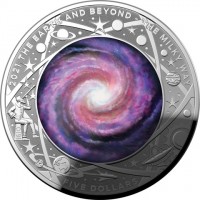 2021 THE EARTH AND BEYOND - THE MILKY WAY. FIVE DOLLARS.