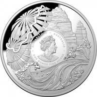 ELIZABETH II. AUSTRALIA. JC. ONE OUNCE FINE SILVER.