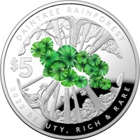 DAINTREE RAINFOREST. $5 AS. 2022 BEAUTY, RICH & RARE.