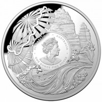 Silver coin Australia KM# 4384 ELIZABETH II. AUSTRALIA. JC. ONE OUNCE FINE SILVER.