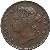 obverse of 1 Cent - Victoria (1872 - 1883) coin with KM# 9 from Straits Settlements. Inscription: VICTORIA QUEEN