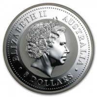 Silver coin Australia KM# 1754 ELIZABETH II. AUSTRALIA. IRB. 8 DOLLARS.