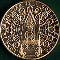Brass coin  Gibraltar