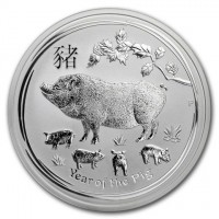 豬. AH. P. YEAR OF THE PIG.