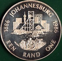 Silver coin  South Africa