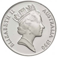 ELIZABETH II. AUSTRALIA 1990. RDM.