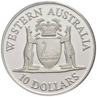 Silver coin Australia KM# 137 Silver coin Australia KM# 137