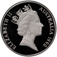 ELIZABETH II. AUSTRALIA 1990. RDM.
