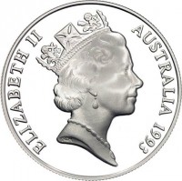 ELIZABETH II. AUSTRALIA 1993. RDM.