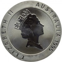 Silver coin Australia KM# 302 ELIZABETH II. AUSTRALIA 1995. RDM.