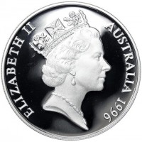 Silver coin Australia KM# 314 ELIZABETH II. AUSTRALIA 1996. RDM.