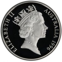 ELIZABETH II. AUSTRALIA 1996. RDM.