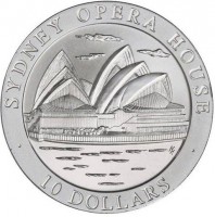 SYDNEY OPERA HOUSE. 10 DOLLARS.
