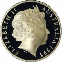 Silver coin Australia KM# 397 ELIZABETH II. AUSTRALIA 1998. RDM.