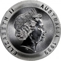 Silver coin Australia KM# 415 ELIZABETH II. AUSTRALIA 1999. RDM.