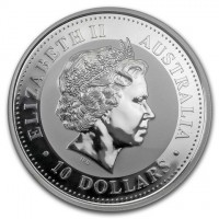 ELIZABETH II. AUSTRALIA. IRB. 10 DOLLARS.