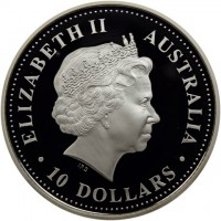 ELIZABETH II. AUSTRALIA 2003. IRB. 10 DOLLARS.