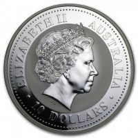 ELIZABETH II. AUSTRALIA. IRB. 10 DOLLARS.