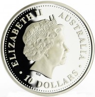ELIZABETH II. AUSTRALIA 2005. IRB. 10 DOLLARS.