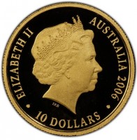 ELIZABETH II. AUSTRALIA 2006. IRB. 10 DOLLARS.