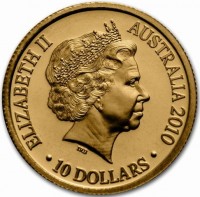 ELIZABETH II. AUSTRALIA 2010. IRB.