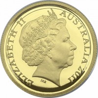 ELIZABETH II. AUSTRALIA 2011. IRB.