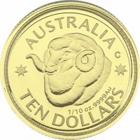 AUSTRALIA. C. ONE DOLLAR.