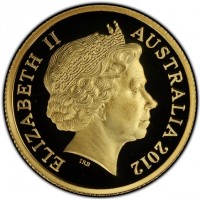 ELIZABETH II. AUSTRALIA 2012. IRB.